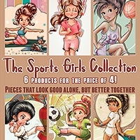 The Sports Girls Collection - 6 products for the price of 4