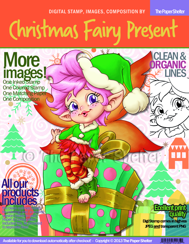 Christmas Present Fairy - Click Image to Close